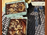 Flan de poire, chocolat et amande