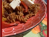 Fusilli aux poivrons