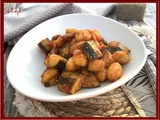 Gnocchis au chorizo et aux courgettes