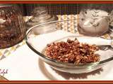 Granola chocolat-amande