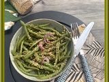 Haricots verts au sésame