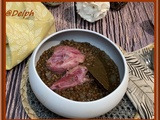 Jambonneau aux lentilles avec le Cookéo