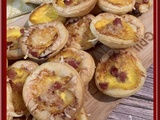 Mini-quiches au bacon