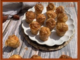 Minis muffins Emmental et chorizo