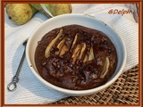 Moelleux poire et chocolat