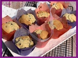 Muffins au mascarpone et pépite de chocolat