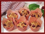 Muffins légers aux framboises