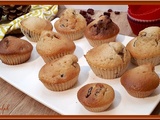 Muffins rhum raisins et cranberries