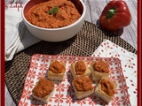 Muhammara, crème de poivrons rôtis