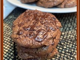Outrageous chocolate cookies de Martha Stewart