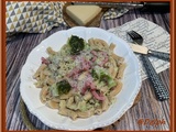 Pâte au brocoli et bacon