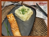 Pavé de saumon et son écrasé de topinambours