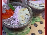 Pudding de chia aux fraises