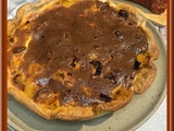 Quiche au chorizo, pommes de terre et cheddar