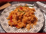 Risotto au chorizo au Cookéo