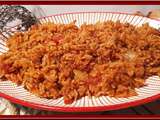 Riz Jollof ( à la tomate et oignons)