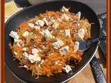Salade de carottes et courgette râpées