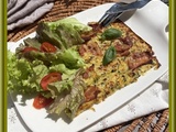 Scarpaccia de courgettes