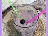 Smoothie aux myrtilles