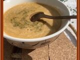 Soupe de pois cassés au lait de coco