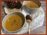 Soupe de potimarron rôti et châtaignes