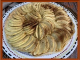 Tarte fine aux pommes et à la cannelle