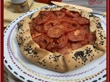 Tarte rustique à la tomate