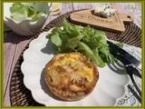 Tartelettes aux pommes de terre et roquefort