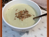 Velouté anti-gaspi aux deux choux