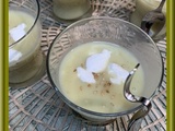 Velouté d’asperge au chèvre frais