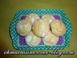 Biscuits craquelés au citron