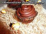 Cupcakes de Paques au chocolat