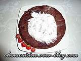 Gateau choco fraise extra fondant