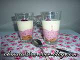 Mousse de mascarpone aux framboises