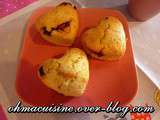 Muffins au Nutella et masacarpone