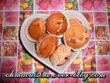 Muffins cranberries et grenadine