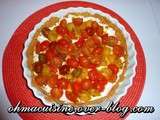 Tarte aux tomates cerises en chaud/froid