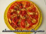 Tarte fine bacon tomate