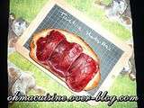 Tartines maroilles / viande des Grisons