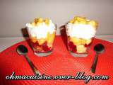 Verrine pommes chantilly