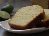 Cake au citron vert