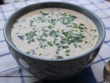 Soupe aux champignons à la crème