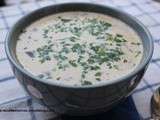 Soupe aux champignons à la crème