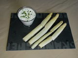 Asperges et sa vinaigrette au thermomix de Vorwerk