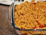 Crumble de fraises