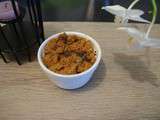 Crumble poire chocolat