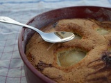 Gâteau beurre salé et poire