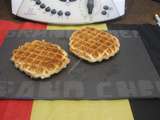 Gaufre de liège au thermomix de Vorwerk