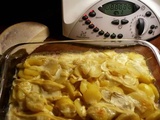 Gratin de pommes de terre savoyard aux lardons au thermomix de Vorwerk