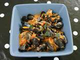 Moules à la provençale au thermomix de Vorwerk